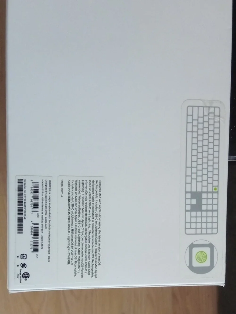 Magic Keyboard with Touch ID - Silver
